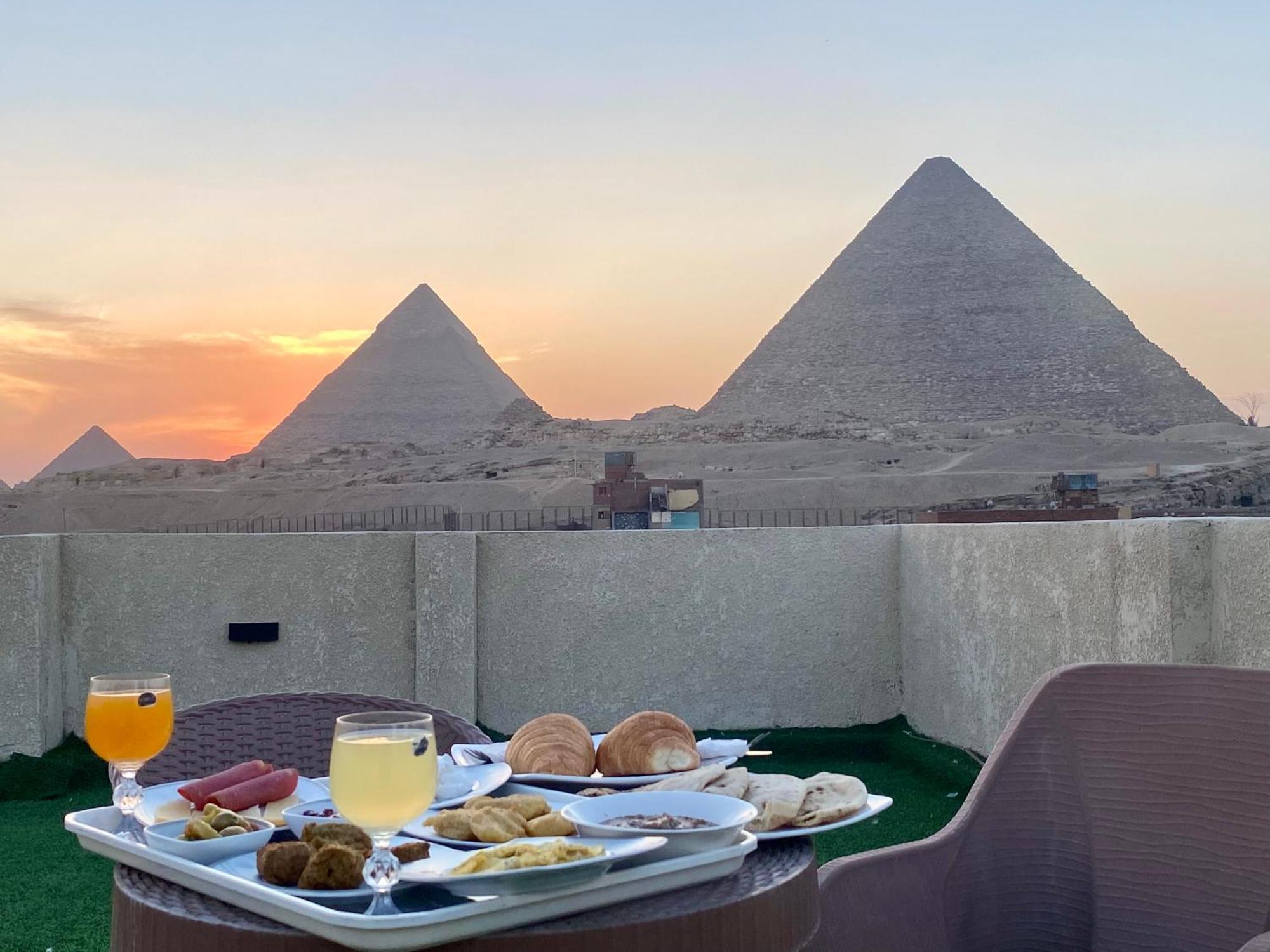Isis Pyramids View Inn Kafrat al Jabal Luaran gambar