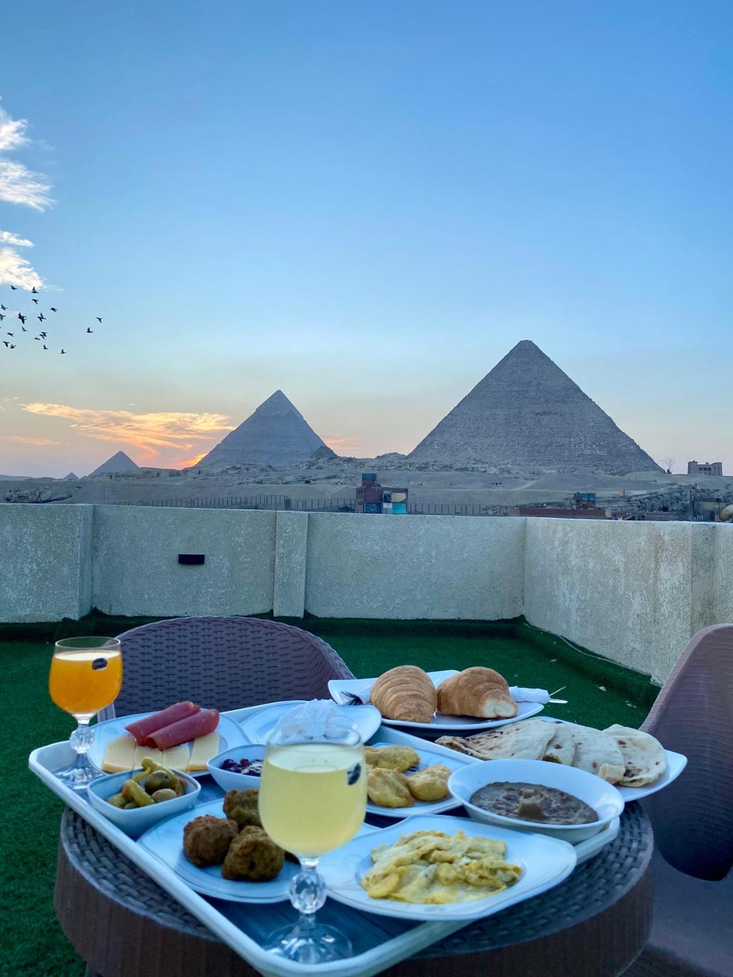 Isis Pyramids View Inn Kafrat al Jabal Luaran gambar