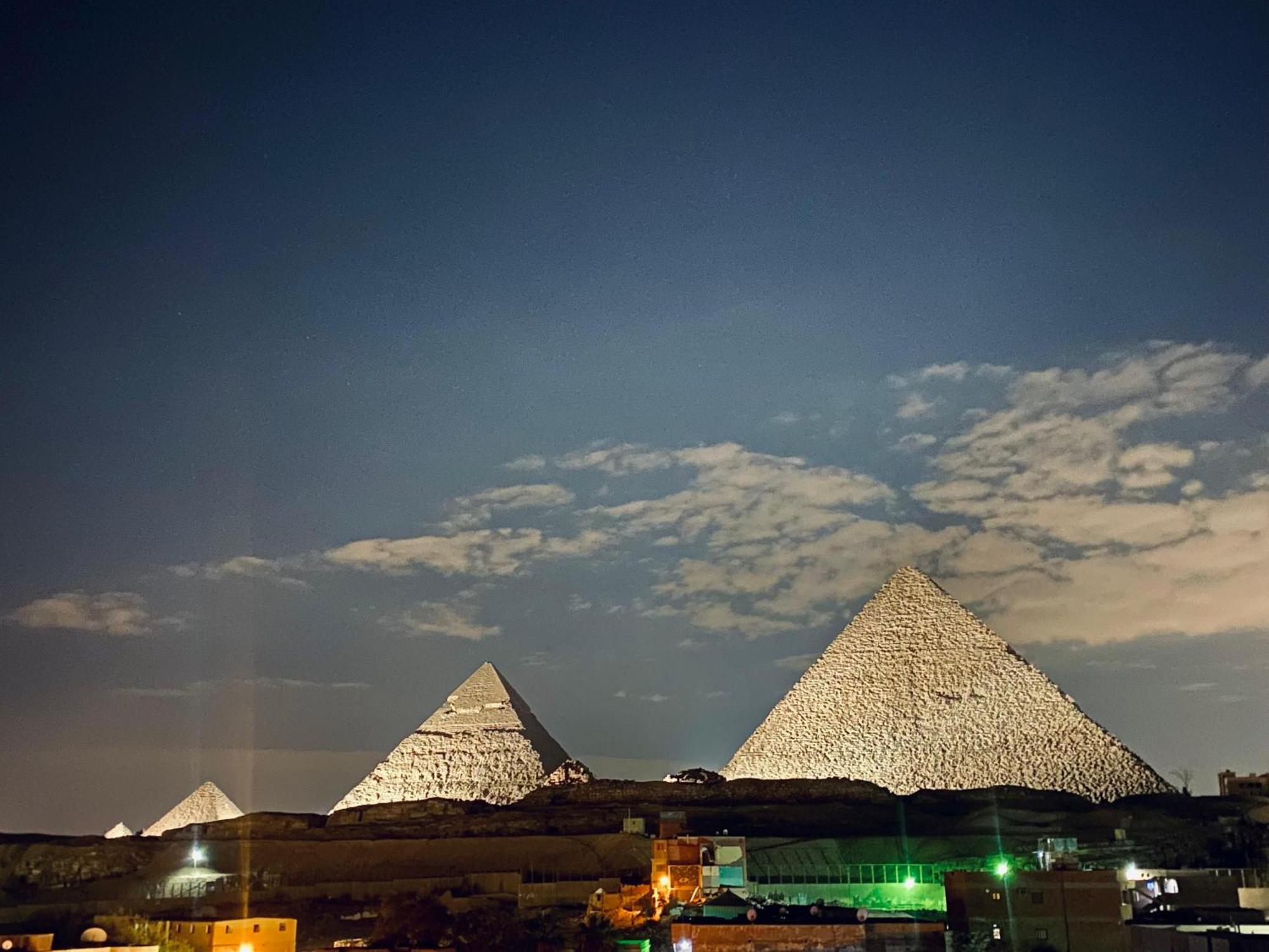 Isis Pyramids View Inn Kafrat al Jabal Luaran gambar